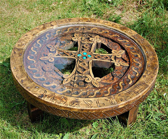 Table basse Alphabet