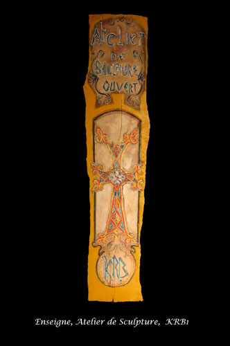 Enseigne Atelier de Sculpture