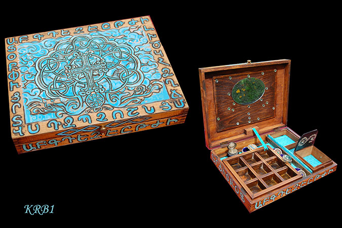 Boite à bijoux arménienne