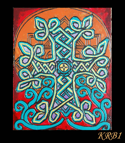 Croix arménienne Iris