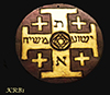 Médaillo, Croix de Jérusalem - Afficher en plein ecran